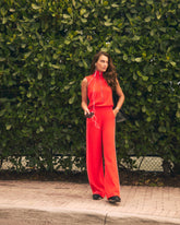 SPANX AirEssentials® Pique Sleeveless Mockneck Jumpsuit